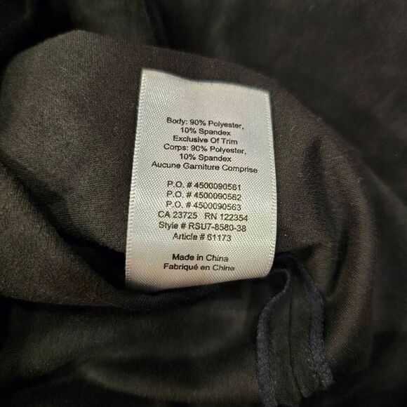 Aritzia Wilfred size M Suede Little Black Dress Cami - Picture 6 of 11